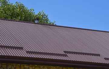 typical Tomintoul corrugated roof uses